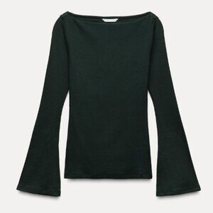 Flared Sleeve T-Shirt
